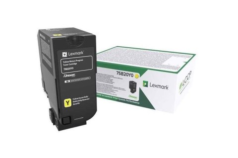 Oryginalny Toner Yellow Lexmark CS727, CS728, CX727 (75B20Y0) Oryginalny Toner Yellow Lexmark CS727, CS728, CX727 (75B20Y0)