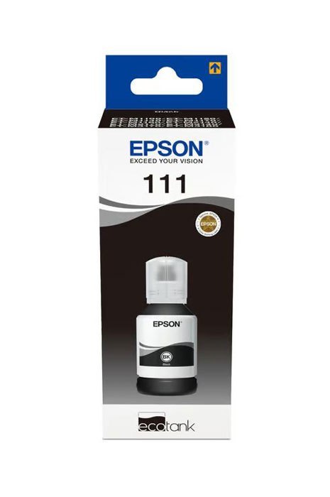 Oryginalny Tusz w butelce Czarny Epson 111 (T03M1, C13T03M140) Oryginalny Tusz w butelce Czarny Epson 111 (T03M1, C13T03M140)