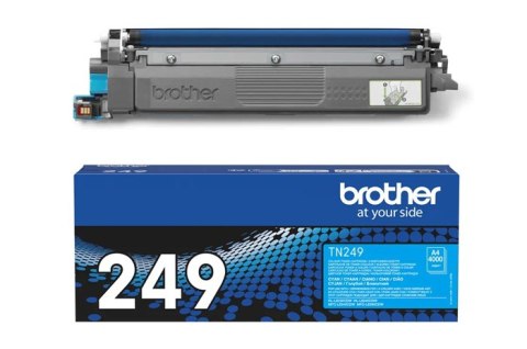 Oryginalny Toner Cyan Brother TN249C, TN-249C Oryginalny Toner Cyan Brother TN249C, TN-249C