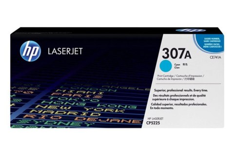 Oryginalny Toner Cyan HP Color LaserJet Professional CP5225 (307A CE741A)