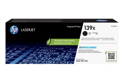 Oryginalny Toner Czarny HP LaserJet Pro 3002, MFP 3102 (139X W1390X) Oryginalny Toner Czarny HP LaserJet Pro 3002, MFP 3102 (139X W1390X)