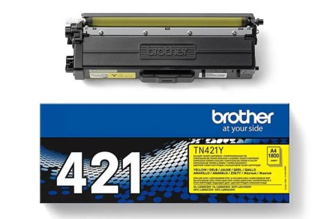 Oryginalny Toner Yellow Brother TN421Y, TN-421Y Oryginalny Toner Yellow Brother TN421Y, TN-421Y