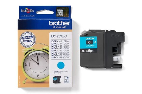 Oryginalny Tusz Cyan Brother LC125XLC, LC-125XLC Oryginalny Tusz Cyan Brother LC125XLC, LC-125XLC