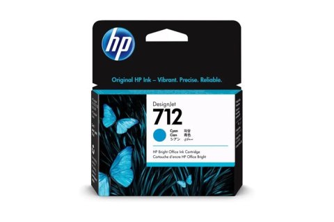 Oryginalny Tusz Cyan HP 712 (3ED67A) Oryginalny Tusz Cyan HP 712 (3ED67A)