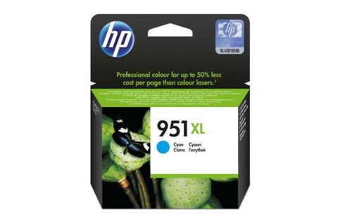 Oryginalny Tusz Cyan HP 951XL (CN046AE) Oryginalny Tusz Cyan HP 951XL (CN046AE)