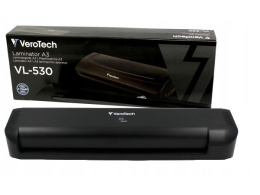 Szybki Laminator A3 VeroTech + MegaPaka 140 szt Folii A3 / A4 + Trymer (VL-530+100xA4+PC100-04)
