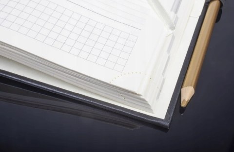 Kalendarz książkowy A5 2026 Dzienny Biznesowy Quantum Merkury Niebieski Kalendarz książkowy A5 2026 Dzienny Biznesowy Quantum Merkury Niebieski