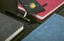 Kalendarz książkowy dla biznesmenów 2026 A5 Dzienny Saturn Quantum Czarny