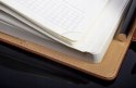 Piękny Kalendarz książkowy dla biznesmenów 2026 A5 Opus Westa Niebieski