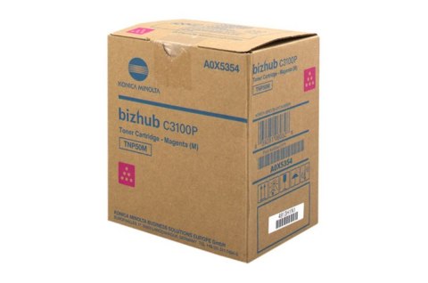 Oryginalny Toner Magenta KonicaMinolta Bizhub C3100P (TNP-50M, TNP50M, A0X5354)