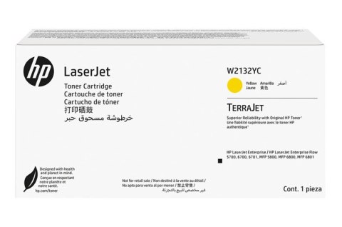 Oryginalny Toner Yellow HP LaserJet 5700, 5800, 6700, 6701, 6800, 6801 (213YC W2132YC), kompatybilne z W2132Y Oryginalny Toner Yellow HP LaserJet 5700, 5800, 6700, 6701, 6800, 6801 (213YC W2132YC), kompatybilne z W2132Y