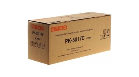 Oryginalny Toner Cyan UTAX PC3062 PK-5017C, PK5017C (1T02TVCUT0, 1T02TVCTA0)
