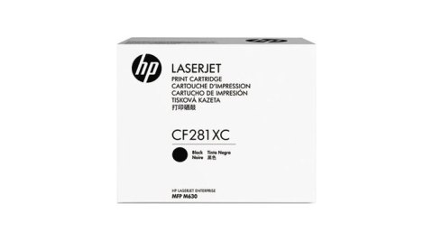 Oryginalny Toner Czarny HP LaserJet Enterprise M605, M606, M630 (81XC CF281XC), kompatybilne z CF281X