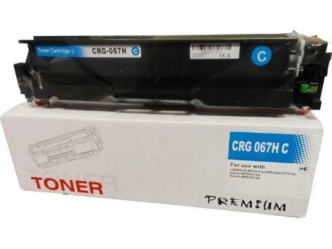 Wysokowydajny Toner do Canon 067H Cyan, LBP630, MF650, LBP631, LBP633 MF651
