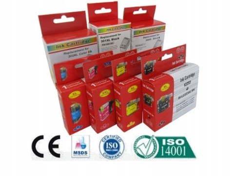Wysokowydajny Tusz do HP 300XL BK D1660 D2560 F2480 F4580 F4680 F4210 C4440
