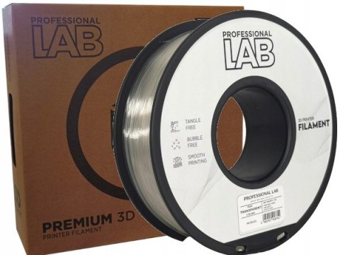 Filament PETG Transparentny Bezbarwny 1kg netto Quantum Premium