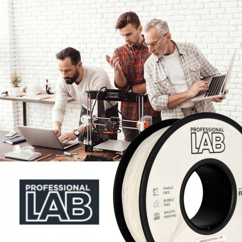 Prafesjonalny Elastyczny, termoplastyczny, Filament TPU White 1kg 1,75mm