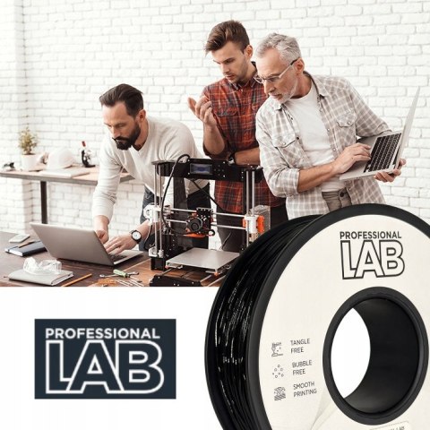 Profesjonalny Elastyczny, termoplastyczny, Filament TPU Black 1kg 1,75mm