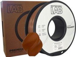 Profesjonalny Filament PLA+ Brązowy 1kg netto 1,75mm Professjonal LAB
