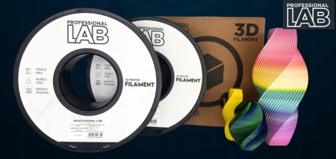 Profesjonalny Filament PLA+ Purpurowy 1kg netto 1,75mm Professjonal LAB