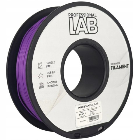 Profesjonalny Filament PLA+ Purpurowy 1kg netto 1,75mm Professjonal LAB