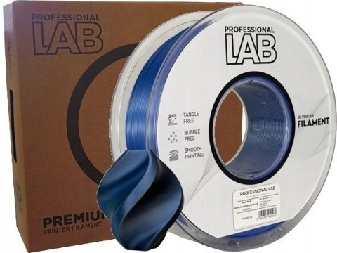 Profesjonalny Filament PLA Silk Dual Color Czarny Niebieski /Black Blue 1kg
