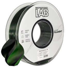 Profesjonalny Filament PLA Silk Dual Color Czarny Zielony 1,75mm / 1Kg