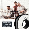 Profesjonalny Filament PLA+ Srebrny 1kg netto 1,75mm Professjonal LAB