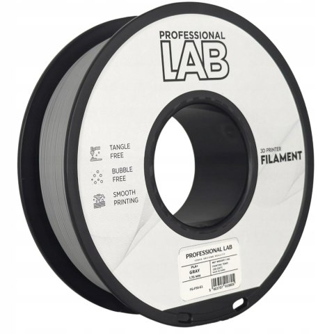 Profesjonalny Filament PLA+ Szary / Gray 1kg netto 1,75mm Quantum Quality