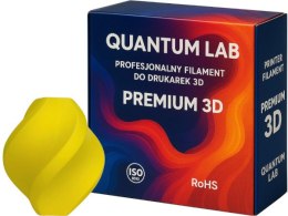 Profesjonalny Filament PLA+ Żółty / Yellow1kg netto 1,75mm Premium