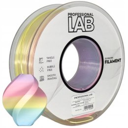 Professjonal 1KG Filament PLA Silk Rainbow Light Tęcza Pastelowy Quantum