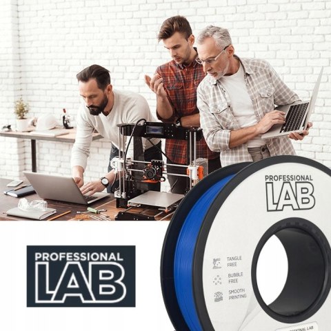 Professjonal LAB Filament High Speed HS - PLA Niebieski / Blue 1Kg 1,75mm