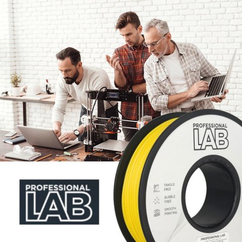 Professjonal LAB Filament High Speed HS - PLA Żółty / Yellow 1Kg 1,75mm