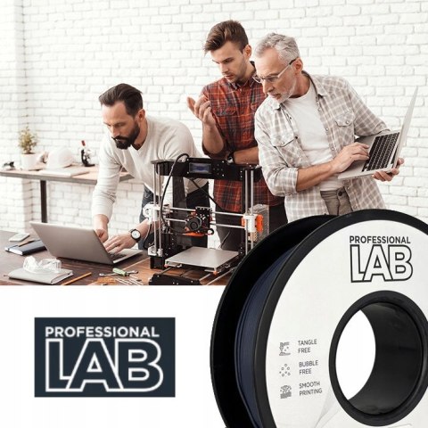Professjonal LAB Filament PLA Matte Blue / Niebieski Matowy 1Kg 1,75mm
