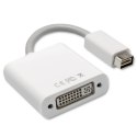 Qoltec Adapter Mini DVI na DVI (24+5) | Full HD | 0.16m