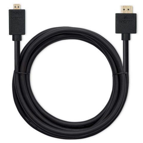 Qoltec Kabel HDMI | Micro HDMI | High speed | 4K | 30Hz | GOLD | 1.5m