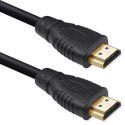 Qoltec Kabel HDMI v1.4 | High Speed | Ethernet | 4K | 30Hz | GOLD | 2m
