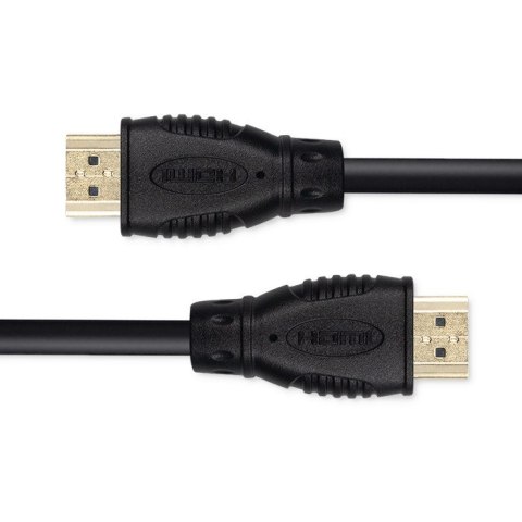 Qoltec Kabel HDMI v1.4 | High Speed | Ethernet | 4K | 30Hz | GOLD | 2m