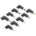 Qoltec Uniwersalny zasilacz do laptopa 65W | Automatyczny | MultiPlug | 9 wtyczek | +kabel zasilający