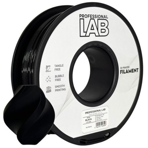 Quantum Quality Profesjonalny Filament PETG Black Czarny 1kg netto 1,75mm