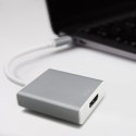 Qoltec Adapter przejściówka USB-C 3.1 | HDMI | 4K | MHL | Aluminiowy