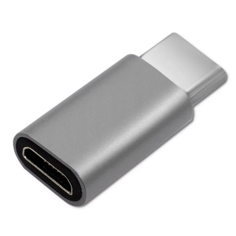 Qoltec Adapter przejściówka USB-C 3.1 | Micro USB | MHL | Aluminiowy