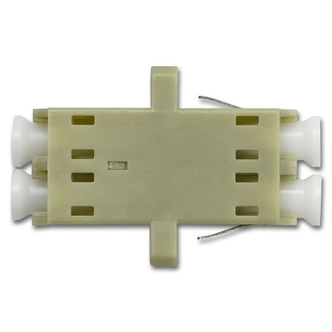 Qoltec Adapter światłowodowy LC/UPC | Duplex | Multimode