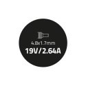 Zasilacz do Acer Asus | 50W | 19V | 2.64A | 4.8*1.7 | +kabel zasilający