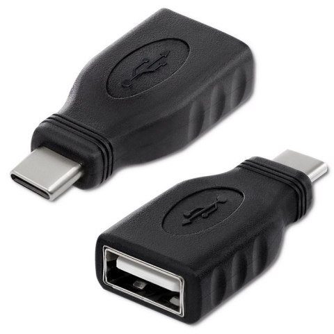 Qoltec Adapter przejściówka USB-C 3.1 | USB 2.0