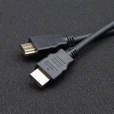 Qoltec Kabel HDMI v1.4 | High speed | 4K | 30Hz| 30AWG | GOLD | 2m