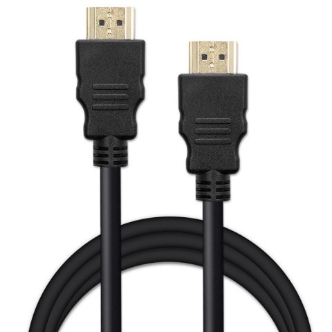 Qoltec Kabel HDMI v1.4 | High speed | 4K | 30Hz| 30AWG | GOLD | 2m