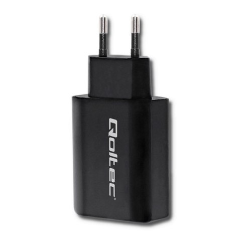 Qoltec Ładowarka sieciowa | Qualcomm Quick Charge 3.0 18W | 5V | 3A | USB