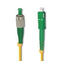 Qoltec Patchcord światłowodowy FC/APC - SC/APC | Singlemode | 9/125 | G652D | Simplex | 5m