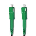 Qoltec Patchcord światłowodowy SC/APC - SC/APC | Message | Simplex | 100m